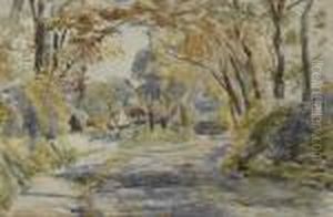 The Tree Fringed Road by William McTaggart