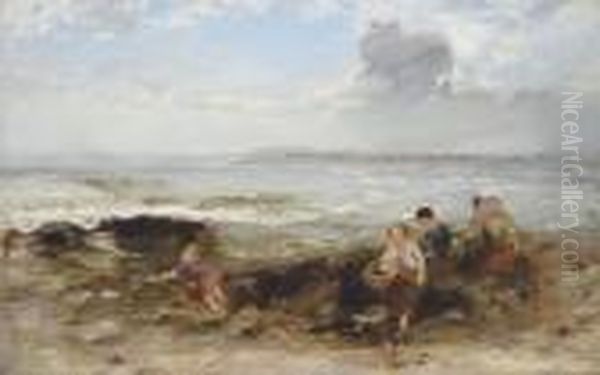 Gathering Shells - view 1