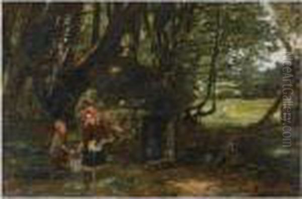 Fetching Water - view 1