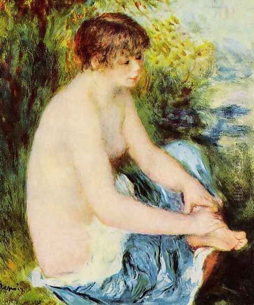 Small Nude In Blue - view 1