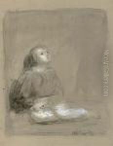Sketch Of A Young Boy by William McTaggart