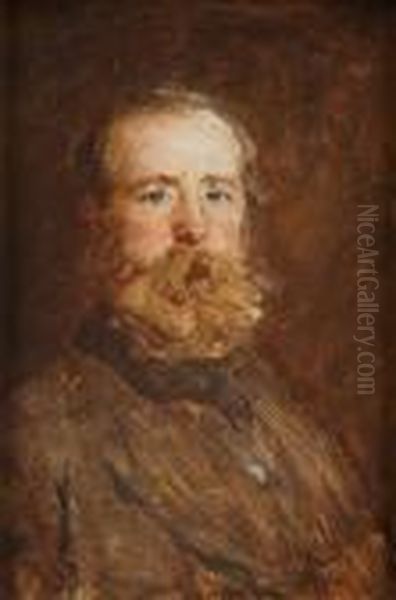 Portrait Of Joseph Henderson Rsw, Marine Painter - view 1