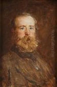 Portrait Of Joseph Henderson Rsw, Marine Painter