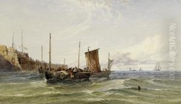 Fishermen Returning Home - view 1