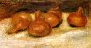 Still Life With Onions by Pierre Auguste Renoir