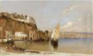 Veduta Di Porto Della Costiera Sorrentina