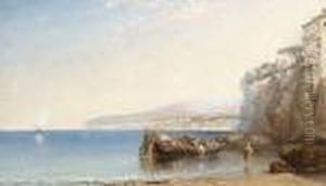 Sorrento, Gulf Of Salerno by Arthur Joseph Meadows