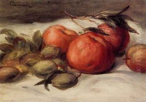 Still Life With Apples And Almonds by Pierre Auguste Renoir