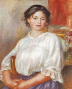 Young Girl, Seated