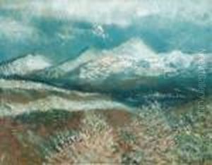Teli Tatra by Laszlo Mednyanszky