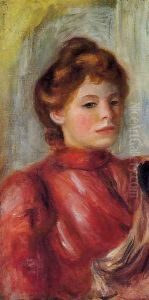 Portrait Of A Woman5 by Pierre Auguste Renoir