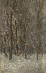 Winter Forest by Laszlo Mednyanszky