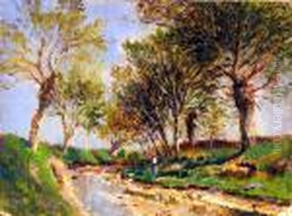 Spring By The Brookside - view 1