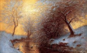 Winter Brrokside, 1880s