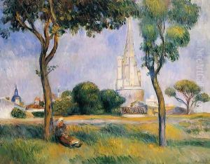 La Poudrerie De La Rochelle by Pierre Auguste Renoir