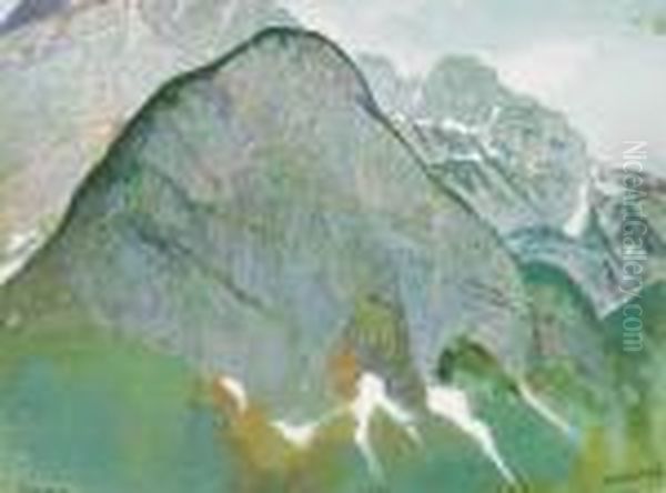 Snowy Mountain Peaks - view 1