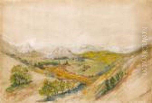 Landscape (hillside At Felsokubin) - view 1