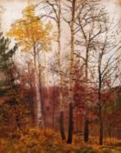 Autumn by Laszlo Mednyanszky