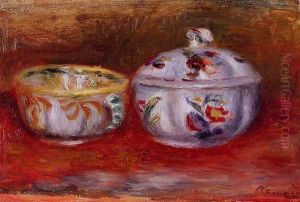 Still Life With Fruit Bowl by Pierre Auguste Renoir