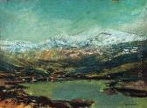 Landscape In The Tatra, With Snowy Mountains