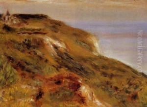 The Varangeville Church And The Cliffs by Pierre Auguste Renoir