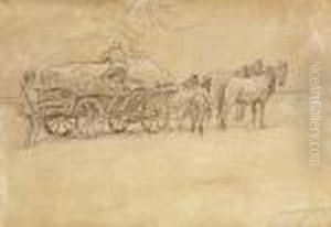 Scene From The World War I. by Laszlo Mednyanszky