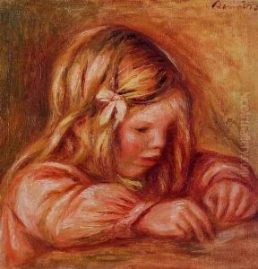 Jean Renoir Writing by Pierre Auguste Renoir