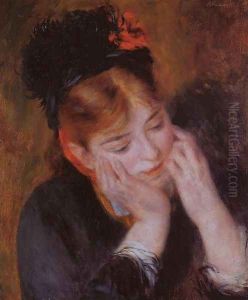 Reflection by Pierre Auguste Renoir