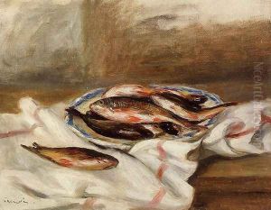 Still Life With Fish by Pierre Auguste Renoir