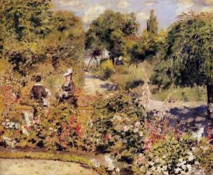 The Garden At Fontenay by Pierre Auguste Renoir