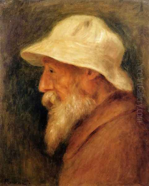 Self Portrait With A White Hat - view 1