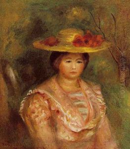 Bust Of A Woman (Gabrielle) by Pierre Auguste Renoir