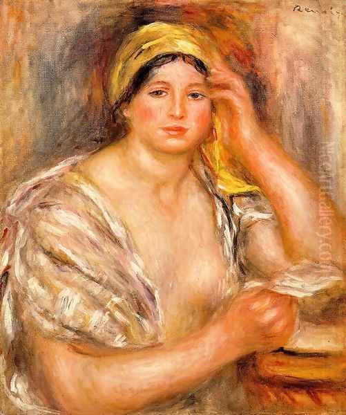 Woman With A Yellow Turban - view 1