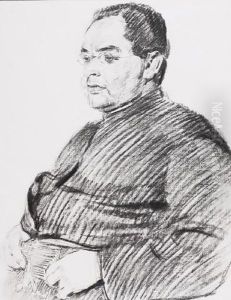 Portret Mezczyzny by Jozef Mehoffer