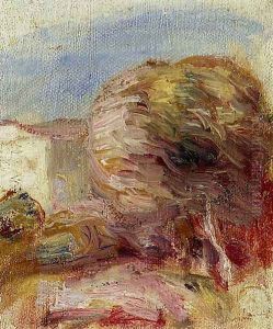 La Poste At Cagnes by Pierre Auguste Renoir