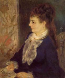 Portrait Of An Anonymous Sitter by Pierre Auguste Renoir