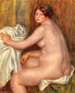 Seated Bather3 by Pierre Auguste Renoir