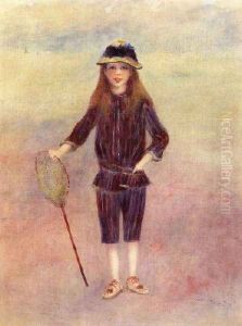 The Little Fishergirl by Pierre Auguste Renoir