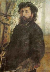 Claude Monet by Pierre Auguste Renoir