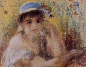 Woman In A Straw Hat2 Woman In A Straw Hat2