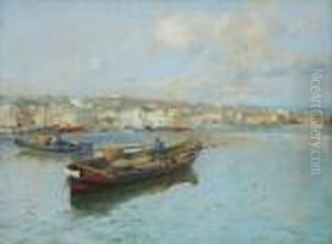 Vuelta A Casa De Los Primeros Barcos De Pesca