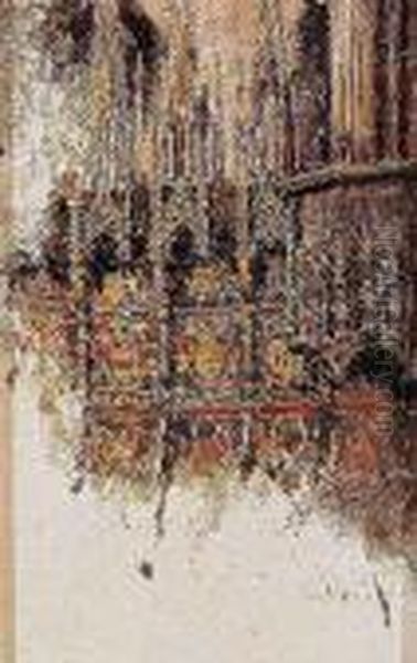 Silleria Gotica De La Catedral De Barcelona - view 1