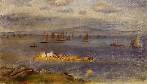 The Coast Of Brittany Fishing Boats - view 1