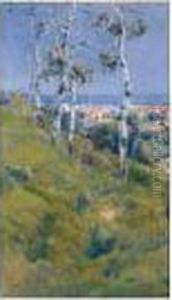 Barcelona Desde El Tibidabo (a View Of Barcelona From The Tibidabo) by Eliseu Meifren i Roig