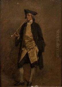 Le Fumeur by Jean-Louis-Ernest Meissonier
