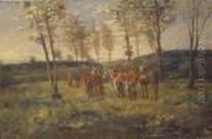 Cavalry Troup Dismounted