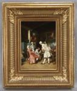 "les
Amateurs De La Peinture" by Jean-Louis-Ernest Meissonier