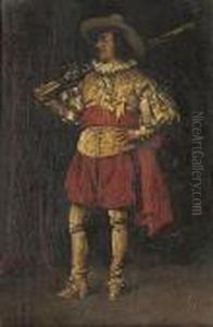 The Dashing Cavalier by Jean-Louis-Ernest Meissonier