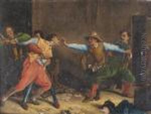The Bad Loser by Jean-Louis-Ernest Meissonier
