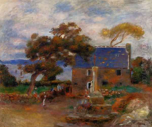 Treboul Near Douardenez Brittany - view 1